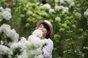 凡饰（FANCET）草帽女夏天优雅时尚平顶礼帽百搭文艺范儿小清新遮阳帽出游帽子 实拍图