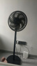 美的（Midea）【超级单品】七叶轻音立式电风扇家用柔风落地扇台式桌面小型风扇大风量节能摇头宿舍电扇 SAF30AB 实拍图