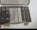 京东京造七天分格药盒 便携式老人随身分装药品片器 一周大容量旅行小盒子 实拍图
