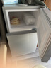 荣事达（Royalstar）小冰箱小型家用出租房双门一级能效宿舍冷藏冷冻两用节能电冰箱 42A126【一级能效】【三天不到1度电】银 实拍图