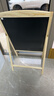 AUCS粉笔黑板支架型家用60*80cm 儿童写字板店铺商用学校教室用家庭摆摊小白板大黑板绿板广告牌展示牌 实拍图
