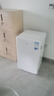 美的（Midea）93L单门小冰箱一级低音复古白色小单温冷藏租房家用宿舍办公室可放美妆BC-93MF【国家补贴】 实拍图