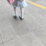 斯纳菲女童皮鞋春季爱莎公主鞋儿童水晶鞋中大童演出鞋软底鞋冰雪蓝28 实拍图