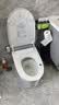 九牧（JOMOO）轻智能马桶座圈加热脚感冲水久坐提醒离座冲SQ5352-SA-CJM305 实拍图