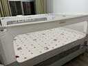 丸丫K2婴儿床围栏宝宝防摔防护栏床边防掉档板免打孔简灰1.8+2+2三面 实拍图