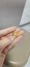 周大生黄金吊坠女足金蝴蝶首饰挂坠生日礼物送女友1.73g 实拍图