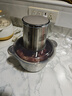 小熊（Bear）绞肉机家用小型不锈钢 绞馅机电动碎肉机 辅食机家庭绞肉绞菜多功能一体机 自动打肉馅机QSJ-L03K3 实拍图