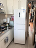 美的（Midea）239升三门冰箱白色家用小户型三开门风冷变频一级能效节能宿舍租房电冰箱MR-251WTPE【国家补贴】 实拍图