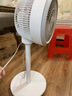 美的（Midea）【暴风循环】空气循环扇大风量摇头电风扇家用台式落地扇轻音卧室节能小风扇柔风轻羽扇 FGA24TQ 实拍图