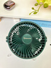 赛亿蓄电款电风扇小风扇小台扇风扇小型迷你USB便携小风扇学生宿舍床头办公室桌面电风扇2000毫安 实拍图