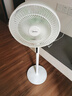 美的（Midea）【幸运草安睡1S】一级能效直流变频声控电风扇家用遥控卧室静音落地扇台式桌面抗菌大风力转页扇 实拍图