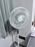 美的（Midea）【幸运草安睡1S】一级能效直流变频声控电风扇家用遥控卧室静音落地扇台式桌面抗菌大风力转页扇 实拍图