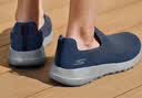 斯凯奇（Skechers）男鞋春季一脚蹬运动鞋百搭休闲健步鞋软底舒适布鞋54626 实拍图