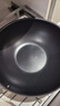 三禾0涂层煎锅无涂层不粘锅钛不锈钢电磁炉通用煎炒锅 实拍图