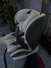 Heekin德国 儿童安全座椅汽车用0-4-12岁婴儿宝宝360度旋转ISOFIX硬接口 时尚灰(ISOFIX+360度旋转) 实拍图