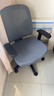 得力（deli）4900S 人体工学靠背办公椅/电脑椅/职员椅 可升降转椅舒棉坐垫 灰 实拍图