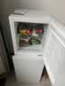 HYUNDAI（韩国现代）小冰箱迷你小型家用冷藏冷冻宿舍出租房办公室双开门二门电冰箱节能省电 118L白【行业热卖+店铺热卖】 实拍图