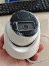 海康威视监控摄像头200万红外全彩夜视AI人形检测poe网线供电家用室内半球监控T12HV3-LA 4MM 实拍图