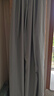 京东京造黑胶浅灰窗帘 99%全遮光窗帘布飘窗卧室遮阳帘挂钩式 宽1.5*高2米 实拍图