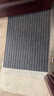 柏能条纹入户地垫门口地垫地毯入户门脚垫进户门垫可裁剪灰色60x90cm 实拍图
