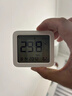 米家小米 米家智能温湿度计3 蓝牙智能联动家用室内车内高精度温湿度计 多功能时钟桌面摆放壁挂温度计 实拍图
