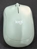 罗技（Logitech）M221 轻音鼠标 无线鼠标 办公鼠标 对称鼠标 带无线微型接收器 薄荷绿 实拍图