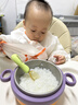 COOKSS儿童勺子宝宝元宝勺婴儿学吃饭训练勺PPSU弯头辅食勺餐具两只装 实拍图