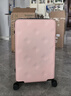 不莱玫行李箱女登机箱拉杆箱男旅行箱大容量学生密码皮箱22英寸 粉色 实拍图