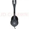 罗技（Logitech）H110 多功能立体声耳麦 3.5mm有线头戴式耳机 电脑笔记本双插头耳机 单个装 实拍图