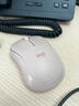 罗技（Logitech）M221轻音鼠标 无线鼠标 办公鼠标 对称鼠标 带无线微型接收器 茱萸粉 实拍图