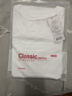 京东京造10A抗菌男士t恤短袖男女同款衣服男装春夏新款打底衫内搭白3XL 实拍图