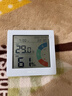 得力（deli）得力智能温湿度计高清彩屏迷失室内家用时钟闹钟日期高精度混色 8813A 实拍图