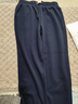 凡客诚品（VANCL）裤子男春秋宽松男裤重磅休闲裤男士垂感卫裤运动直筒裤 藏青 XL 实拍图