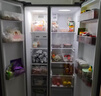 华凌美的出品561L对开门双开门冰箱一级能效双变频净味节能大容量风冷无霜京东自营HR-589WKP国家补贴 实拍图