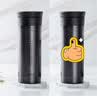 膳魔师（THERMOS）不锈钢保温杯男女茶杯车载便携水杯商务带茶隔可定制团购JMK 白色 470ml 实拍图