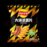 乐事（Lay's）大波浪薯片 碳烤五花肉味 135克 休闲零食  膨化食品 实拍图