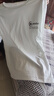 布恩普【两件装】夏季短袖t恤男韩版ins潮流宽松青少年五分半袖体恤男 Mi1白色+MP2白色 XL【建议体重110-140斤左右】 实拍图