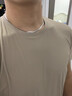 TULM欧美简约刀片蛇骨扁项链男卫衣链同款百搭嘻哈小众情人节生日礼物 L1671扁蛇骨链45cm 实拍图