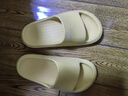 朴西香蕉船凉拖鞋女士浴室不易滑居家室内四季情侣拖鞋男 黄色 35-36 实拍图