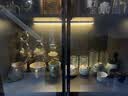 莀晞家居酒柜 客厅酒柜家用落地餐边柜储物柜展示柜简约带钢化玻璃门酒柜 轻奢灰双门80*40*200带灯无酒格 实拍图