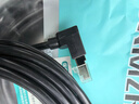 山泽超六类网线直角对弯头 CAT6类纯铜万兆网络连接线电脑路由器工程监控成品跳线 黑色5米 WT6A050 实拍图