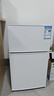 新飞（Frestec）小冰箱 冰箱小型双开门 迷你双门家用宿舍租房冷藏冷冻电冰箱节能省电 48L白【一级能效+租房神器】 实拍图