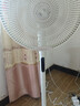 美的（Midea）【幸运草安睡2.0 MAX】一键闪装/直流变频家用轻音电风扇语音遥控落地扇 大风量一级能效卧室电扇 实拍图