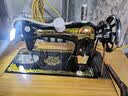 蝴蝶牌上海老式缝纫机家用台式脚踏电动机头裁缝衣车机架升级吃厚 实拍图