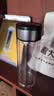【京东物流配送】高硼硅双层玻璃杯大容量泡茶杯水杯子茶水分离杯 【双层加厚】茶杯350ml1只 实拍图