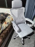锦汐 电脑椅家用办公椅子靠背人体工学椅学习转椅老板座椅游戏电竞椅 【二代升级款】白框灰网+乳胶 实拍图