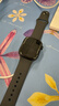 Apple/苹果 Watch S11 智能手表GPS款42毫米亮黑色铝金属表壳黑色运动型表带S/M MEU94CH/B 实拍图