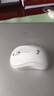 罗技（Logitech）M221 轻音鼠标 无线鼠标 办公鼠标 对称鼠标 带无线微型接收器 米白色 实拍图