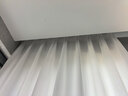 幻影纱窗帘客厅卧室透光不透人隔断纱阳台飘窗遮光布纱窗帘 幻影纱-白色 2米宽*2.7米高【挂钩款】一片 实拍图