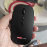 联想（Lenovo）无线蓝牙键盘鼠标套装可充电轻薄便携商务办公电脑iPad平板mac通用剪刀脚无线键盘无线键鼠套装 P211-灰黑色-键鼠套装【键鼠共用1个接收器】 无线蓝牙双模 实拍图